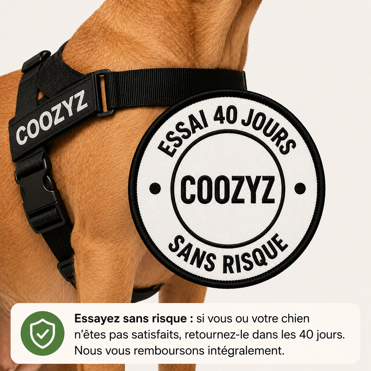 Harnais Anti-Traction pour Chien