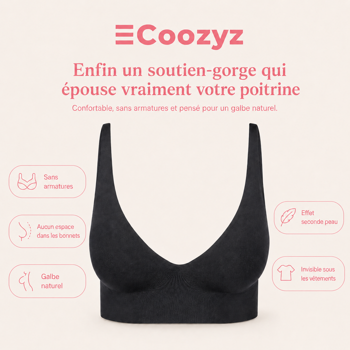 Coozyz – Soutien-gorge Confort Sans Armatures & Sans Coutures