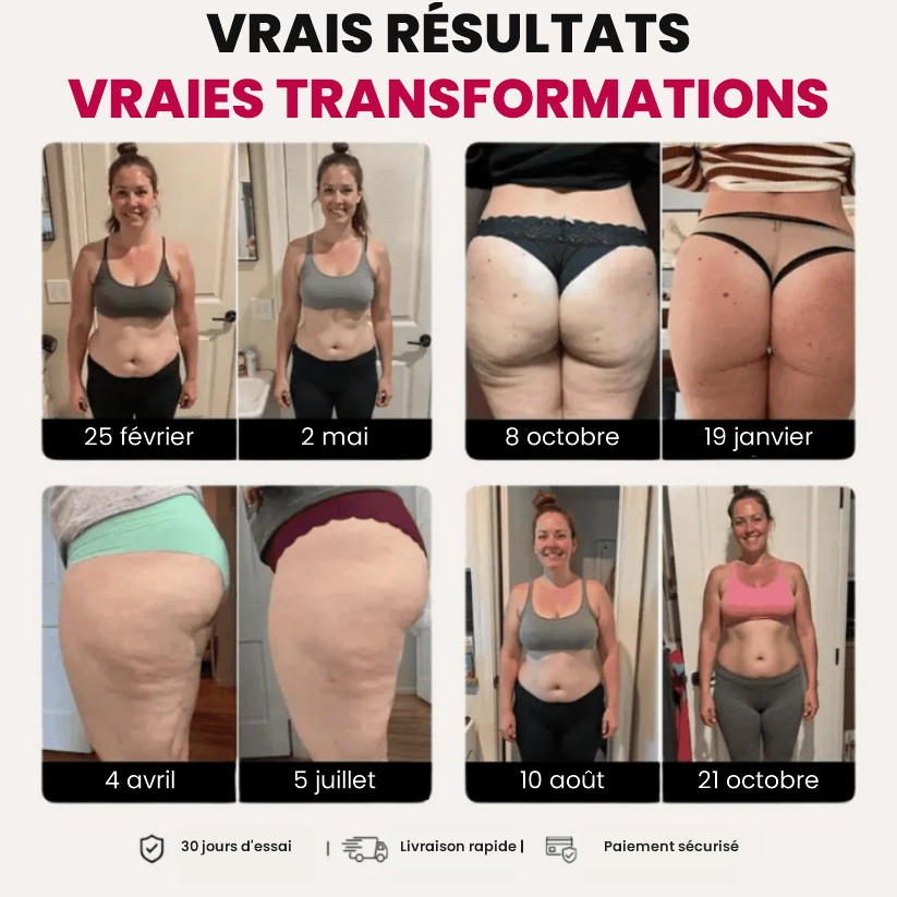 Vrais résultats, vraies transformations de nos clientes